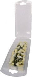 Value Collection 74 Piece, 3/32" Shank Diam, Wool Felt Bob Set Assorted Densities, Includes Ball, Cone, Cylinder, Flame, Inverted Cone & Wheel Bobs 516195 - 91088435