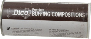 Dico 1/2 Lb Emery Compound Black, Use on Hard Metals, Iron & Steel 529E5-J - 00534222