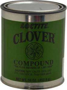 Loctite 1 Lb Grease Compound Compound Grade Coarse, Grade G, 80 Grit, Black & Gray, Use on General Purpose 233017 - 00265835