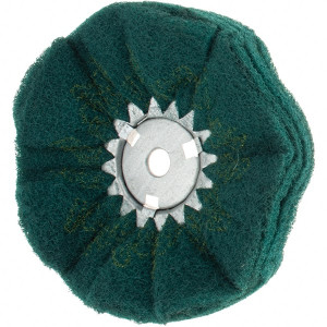 Value Collection 10" Diam x 4" Thick, Hard Mounted Polishing Wheel 2 Ply, Coarse Grade, 3/4" Shank Diam 535959591 - 66999897