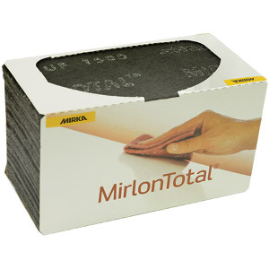 Mirka Hand Pads; Grade: Ultra Fine, Overall Length (Inch): 4, Width/Diameter (Inch): 9, Abrasive Type: Non-Woven, Abrasive Material: Silicon Carbide, Pad Color: Gray 18-118-448 - 93568947