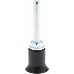 Merit Abrasives 1" Diam Quick-Change Type S Disc Backing Pad 1/4" Shank Diam, Medium Density, 40,000 RPM, PowerLock Holder Compatible 08834164651 - 09607912