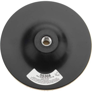 Norton 7" Diam Hook & Loop Disc Backing Pad 6,000 RPM 66261059368 - 70503719