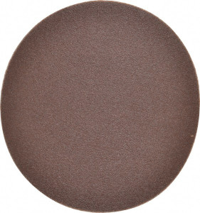 Made in USA 4" Diam, 120 Grit Aluminum Oxide PSA Disc Fine Grade, X Weighted Cloth Backing 809775-07827 - 32971764