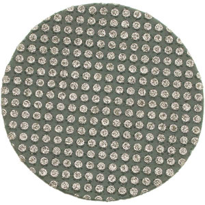Norton 2" Diam, 60 Grit Diamond Adhesive PSA Disc Coarse Grade, Green, Cloth Backing, Flexible 66260308159 - 64977457
