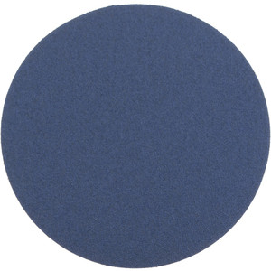 Norton 12" Diam, 50 Grit Zirconia Alumina Adhesive PSA Disc Coarse Grade, Blue, Y Weighted Backing, Flexible 66261138321 - 98850886