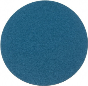 Superior Abrasives 12" Diam, 36 Grit Zirconia Alumina Adhesive PSA Disc Very Coarse Grade, Blue, X Weighted Backing, Flexible 17458 - 01008614