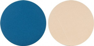 Superior Abrasives 15" Diam, 80 Grit Zirconia Alumina Adhesive PSA Disc Medium Grade, Blue, Cloth Backing, Flexible 17472 - 01008754