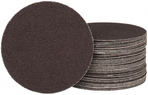 Tru-Maxx 4" Diam, 100 Grit Aluminum Oxide Adhesive PSA Disc Fine Grade, X Weighted Cloth Backing, For Right Angle/Vertical Shaft Portable Grinders 7000400-100 - 78280864