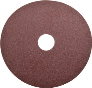 CGW Abrasives 5" Diam, 7/8" Hole, 80 Grit Aluminum Oxide Fiber Disc Medium, 12,200 Max RPM 48026 - 05875802