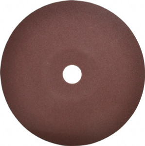 CGW Abrasives 7" Diam, 7/8" Hole, 100 Grit Aluminum Oxide Fiber Disc Fine, 8,600 Max RPM 48037 - 05880901