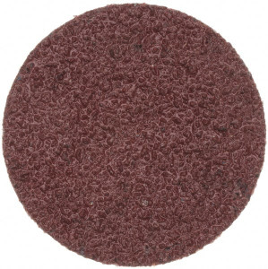 Merit Abrasives 1" 60 Grit Aluminum Oxide Quick Change Disc Type S Attachment, Brown, Coated, Cloth Backing, 40,000 RPM, Power-Lock Type 2 Compatible 69957399617 - 32066672