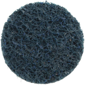 Merit Abrasives 1" Aluminum Oxide Quick Change Disc Type R Attachment, Very Fine Grade, Brown, Non-Woven, 40,000 RPM, Power-Lock Type 3 Compatible 08834160754 - 60486180