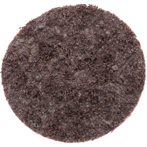 Norton 2" Aluminum Oxide Quick Change Disc Type R Attachment, Medium Grade, Maroon, Non-Woven, Nylon Web Backing, 20,000 RPM, Roloc TR Compatible 66261170285 - 39062955