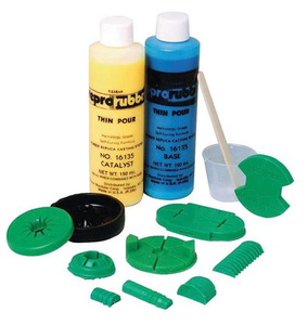Flexbar Reprorubber Thin Pour Kit - Case of (10), 380 ml Bottles - 16137