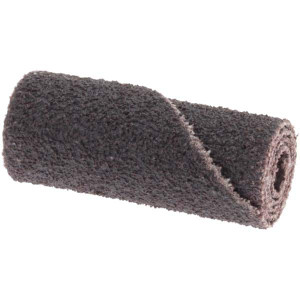 Merit Abrasives 3/8" Max Roll Diam x 1" OAL, 80 Grit Aluminum Oxide Straight Cartridge Roll 1/8" Pilot Hole Diam, Medium Grade OLD08834180214 - 09899899