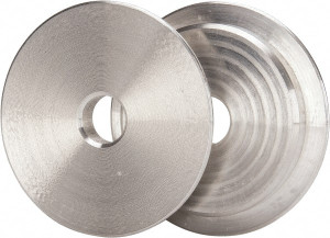 Norton Deburring Wheel 2" Diam Reduced Bushing Reduces Bushings from 2" to 1/2" Arbor Size, for 6" Diam Flap & Convolute Wheels 66261080527 - 05009816