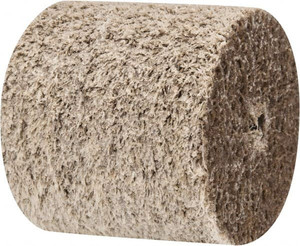 Merit Abrasives 1" Diam, 1" Face Width, 3/16" Center Hole, Fine Grade, Aluminum Oxide Deburring Wheel Unitized, Medium Density 6 Grade, 30,000 RPM 66254420270 - 84525120