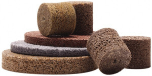 Merit Abrasives 3" Diam, 1/2" Face Width, 1/4" Center Hole, Fine Grade, Aluminum Oxide Deburring Wheel Unitized, Medium Density 6 Grade, 18,000 RPM 66254420273 - 84525138