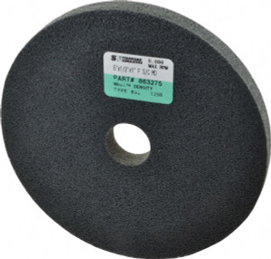 Standard Abrasives 6" Diam, 1/2" Face Width, 1" Center Hole, Fine Grade, Silicon Carbide Deburring Wheel Unitized, Soft/Medium Density 6 Grade, 6,000 RPM 7000046910 - 02750594