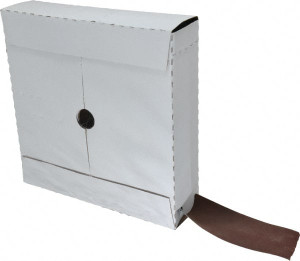 Tru-Maxx 2" x 50 Yd 400 Grit Aluminum Oxide Shop Roll Super Fine Grade, J Weighted Cloth Backing 50368 - 01136050