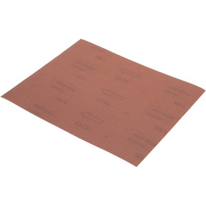 Norton 400 Grit, Aluminum Oxide Sanding Sheet 11" Long x 9" Wide, Super Fine Grade, J Weighted Cloth Backing 66261181509 - 39407028