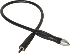 Dico 40" Long x 3/8-24 Thread Size Flexible Motor Shaft Compatible with 1/4" Shaft Diam, Converts Drill & Bench Motors to Flex Shaft 541-41540 - 05845409