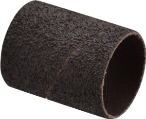 Merit Abrasives 36 Grit Aluminum Oxide Coated Spiral Band 1-1/2" Diam x 2" Wide, Very Coarse Grade 08834196657 - 72399629