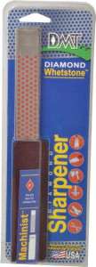 DMT Super Fine Grade, Diamond Whetsone Sharpener 25 Micron, Diamond Area 4.3" Long x 7/8" Wide WMF - 05126206