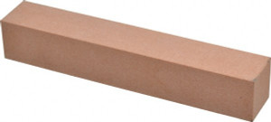Made in USA 180 Grit Aluminum Oxide Square Polishing Stone Very Fine Grade, 1" Wide x 6" Long x 1" Thick 425-6186 - 05094594