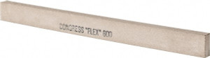Made in USA 600 Grit Aluminum Oxide Rectangular Polishing Stone Super Fine Grade, 1/2" Wide x 6" Long x 1/4" Thick FL60012146 - 05943634
