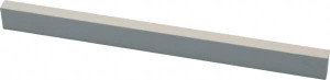 Made in USA 1200 Grit Aluminum Oxide Rectangular Polishing Stone Ultra Fine Grade, 1/2" Wide x 6" Long x 1/4" Thick 890-6237 - 51032795