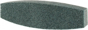 Tru-Maxx 46 Grit Silicon Carbide Boat (Shape) Polishing Stone Coarse Grade, 2-1/2" Wide x 9" Long x 1-1/2" Thick 69405322M - 44299444