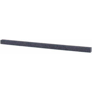 Tru-Maxx 120 Grit Silicon Carbide Square Polishing Stone Fine Grade, 1/4" Wide x 6" Long x 1/4" Thick 01555986M - 44300861