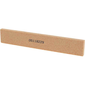 Norton 120 Grit Aluminum Oxide Rectangular Roughing Stone Fine Grade, 1" Wide x 6" Long x 1/4" Thick 61463605443 - 05118229