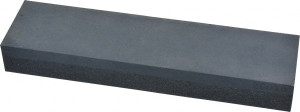 Made in USA 8" Long x 2" Wide x 1" Thick, Silicon Carbide Sharpening Stone Rectangle, Coarse, Fine Grade U108C - 05108444