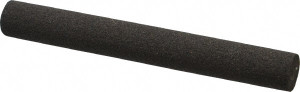 Made in USA 4" Long x 1/2" Diam x 1/2" Thick, Aluminum Oxide Sharpening Stone Round, Coarse Grade UC32 - 05111042