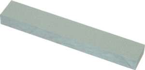 Made in USA 4-1/4" Long x 3/4" Diam x 3/8" Thick, Silicon Carbide Sharpening Stone Round, Medium Grade U38 - 71458988