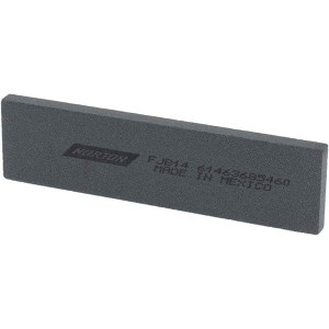 Norton 4" Long x 1" Wide x 1/4" Thick, Silicon Carbide Sharpening Stone Rectangle, Fine Grade 61463685460 - 05097225