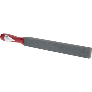 Norton 14-3/4" Long x 1" Wide x 3/4" Thick, Silicon Carbide Sharpening Stone Taper, Medium Grade 61463687670 - 05097274