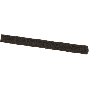 Norton 4" Long x 3/8" Wide x 3/8" Thick, Aluminum Oxide Sharpening Stone Triangle, Coarse Grade 61463686255 - 05139324