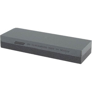 Norton 6" Long x 2" Wide x 1" Thick, Silicon Carbide Sharpening Stone Rectangle, Coarse, Fine Grade 61463685450 - 05139720