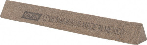 Norton 6" Long x 3/4" Wide x 3/4" Thick, Aluminum Oxide Sharpening Stone Triangle, Coarse Grade 61463686315 - 60645439