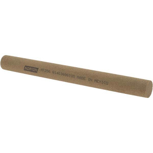 Norton 6" Long x 5/8" Diam x 5/8" Thick, Aluminum Oxide Sharpening Stone Round, Medium Grade 61463686535 - 75652297