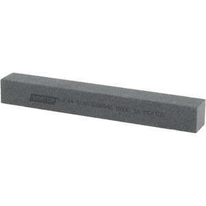 Norton 4" Long x 1/2" Wide x 1/2" Thick, Silicon Carbide Sharpening Stone Square, Medium Grade 61463686045 - 97467666