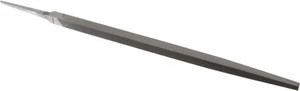 Nicholson 12" Long, Smooth Cut, Square American-Pattern File Double Cut, Tang 13376 - 80760432