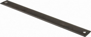 PFERD 14" Long, Bastard Cut, Flat American-Pattern File Curved Cut, 1/4" Overall Thickness, Flexible 14004 - 44812477