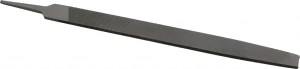 Value Collection 12" Long, Second Cut, Mill American-Pattern File Single Cut, 7/32" Overall Thickness, Tang SC70573621 - 70573621