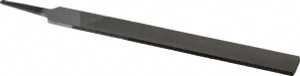 Value Collection 8" Long, Bastard Cut, Hand American-Pattern File Double Cut, 7/32" Overall Thickness, Tang SC70575410 - 70575410