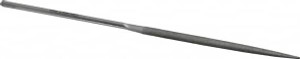 Grobet USA 5-1/2" OAL Very Fine Half Round Needle Diamond File 2-1/2 LOC, 220 Grit 33.962 - 03537511